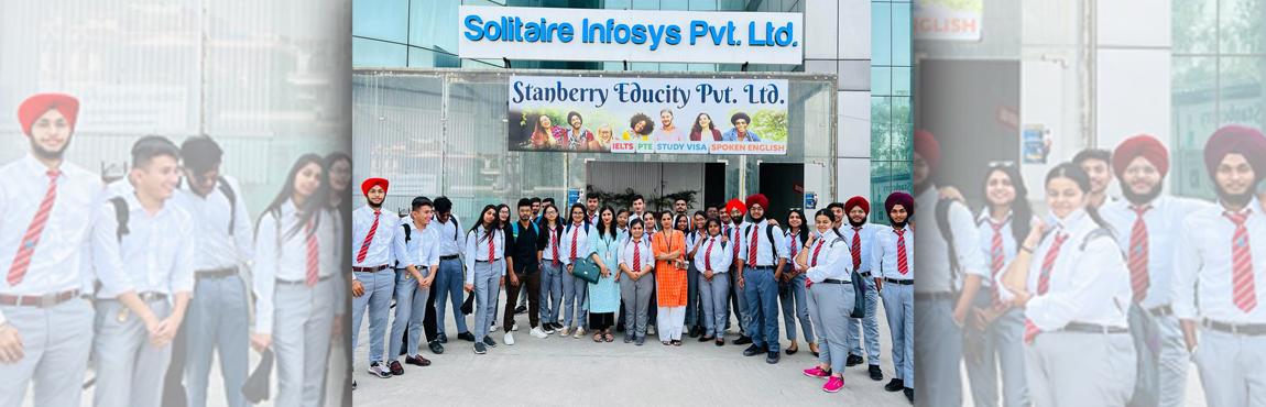 Industrial Visit to Solitaire Infosys Pvt. Ltd, Mohali 